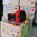 Dječiji pametni sat Q19 2G LBS lokacija crveni