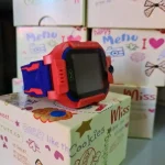 Dječiji pametni sat Q19 2G LBS lokacija crveni