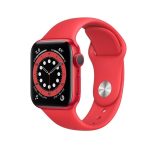 Pametni sat Apple Watch Series 6 (GPS 44mm) - Red Aluminum Case with Red Sport Band