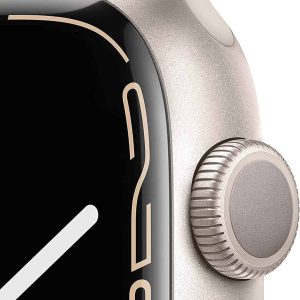Pametni sat Apple Watch Series 7 GPS 45mm Starlight Aluminum Case with Sport Band za žene smart satovi