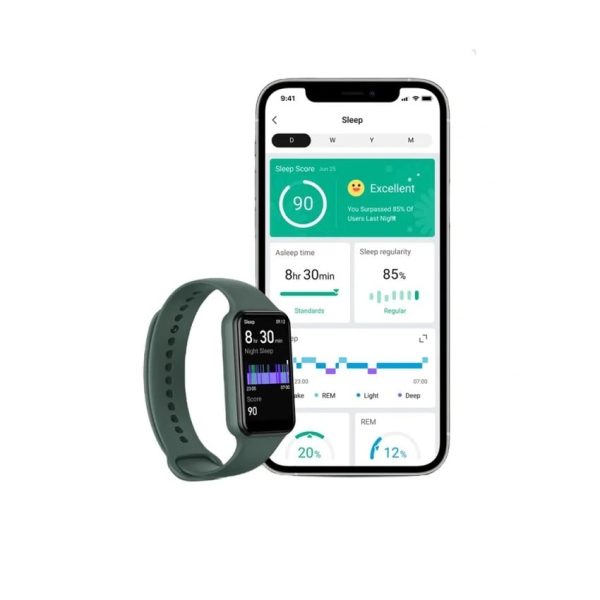 Amazfit Band 7 pametni sat crni