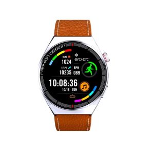 XO J1 Wireless pametni sat Silver srebrni smedji smart satovi