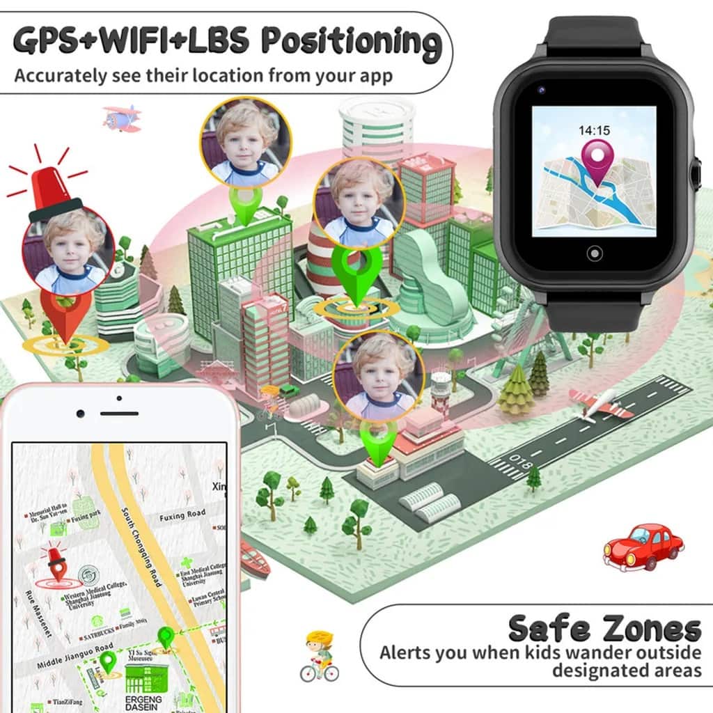 GPS funckija smart satovi za djecu min