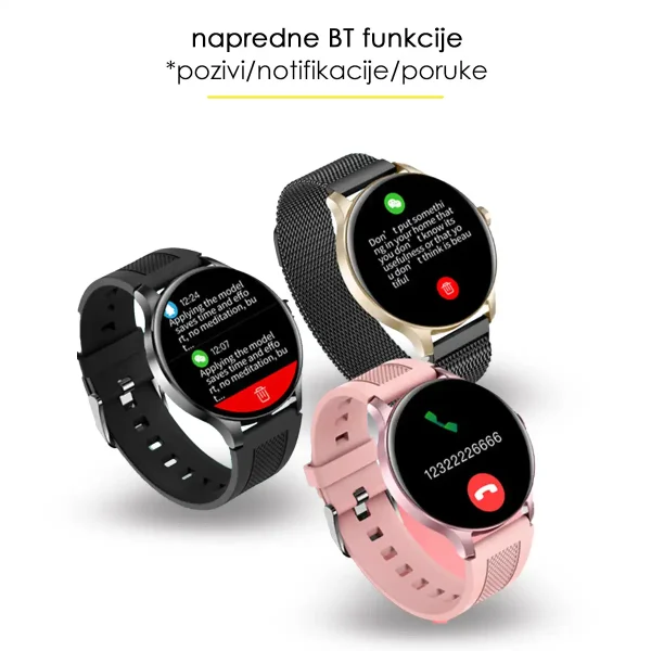 EGER Fit pametni sat Lux Pink