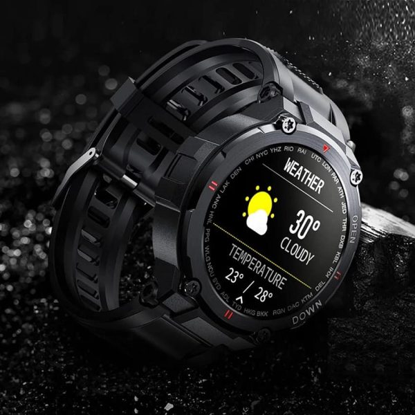 Eger Fit Kong pametni sat Black