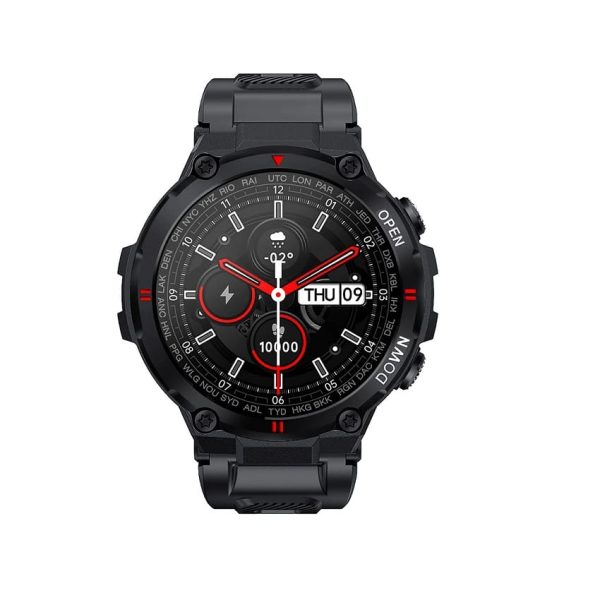 Eger Fit Kong pametni sat Black