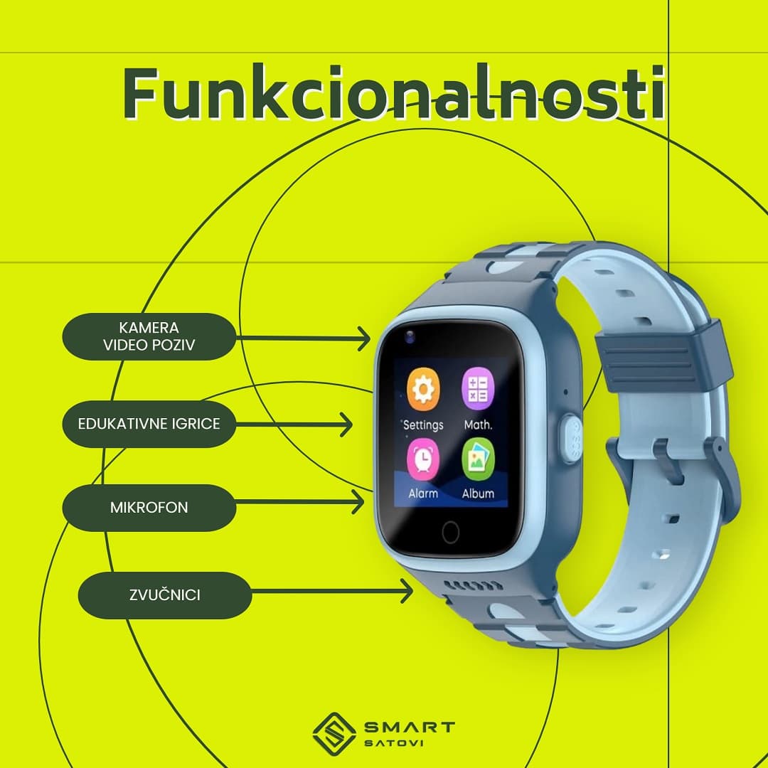 Kamera, mikrofon, zvučnici, igrice – sve u jednom_ pametni sat-min