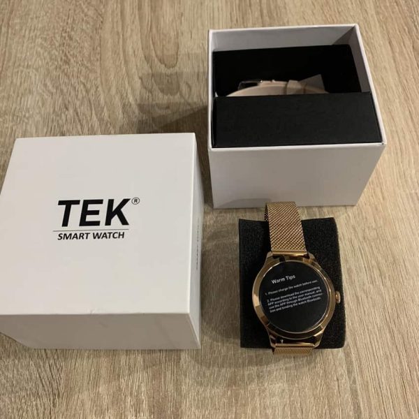 TEK Night Series 2 pametni sat Gold & Pink