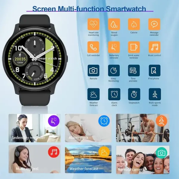 Tek Future Series 1 pametni sat mat crni