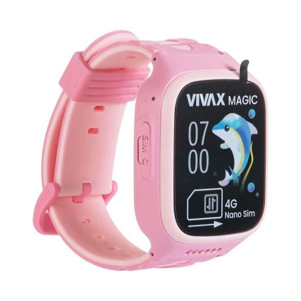 Vivax smart Kids dječiji pametni sat 4G Magic pink