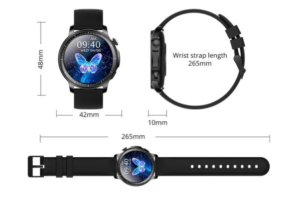 Colmi V65 Black pametni sat crni