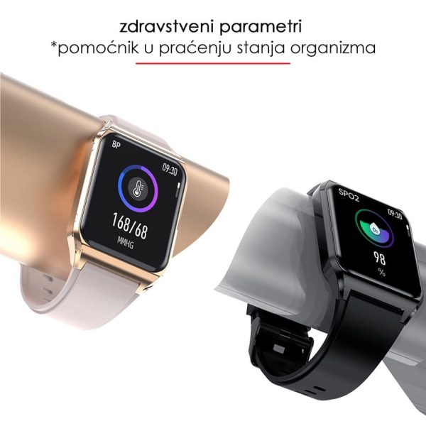 Eger Elegant pametni sat Pink Gold