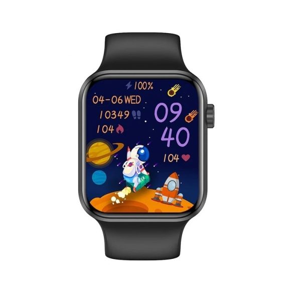 Microwear A02 Black pametni sat crni