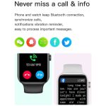 Microwear A02 Silver pametni sat srebrni