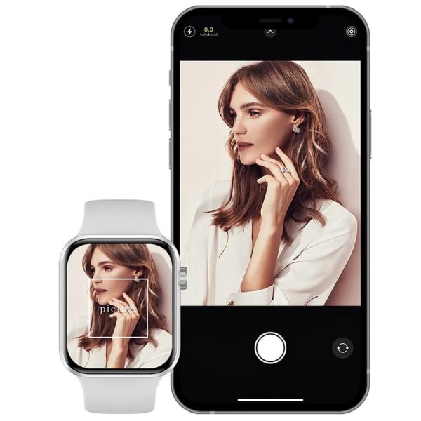 Microwear A02 Silver pametni sat srebrni