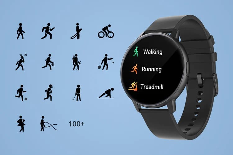 Colmi I31 Black pametni sat crni smart satovi ba Preko 100 sportskih načina za odabir-min