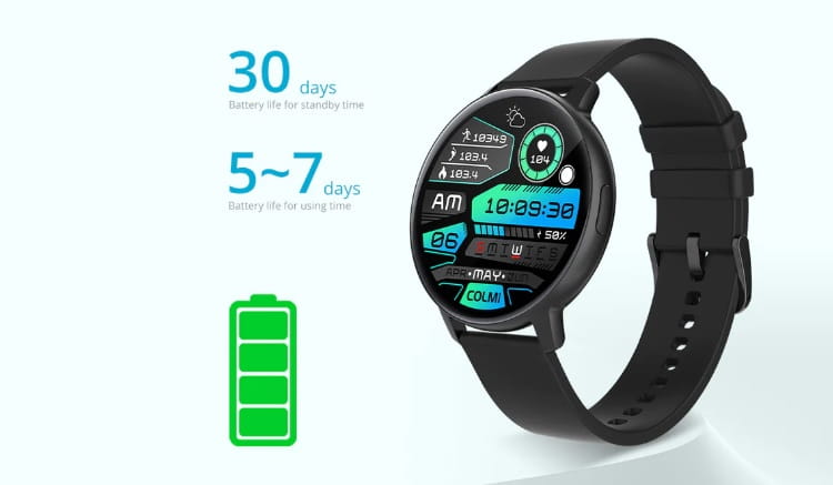 Colmi I31 Black pametni sat crni smart satovi ba baterija 2-min