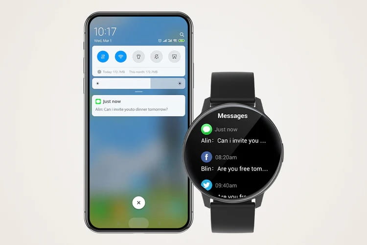 Colmi I31 Black pametni sat crni smart satovi ba sihronizovane informacije-min