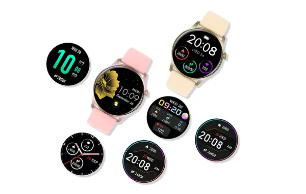 Colmi SKY 8 Pink pametni sat rozi zenski smartwatch 