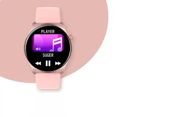 Colmi SKY 8 Pink pametni sat rozi zenski smartwatch 
