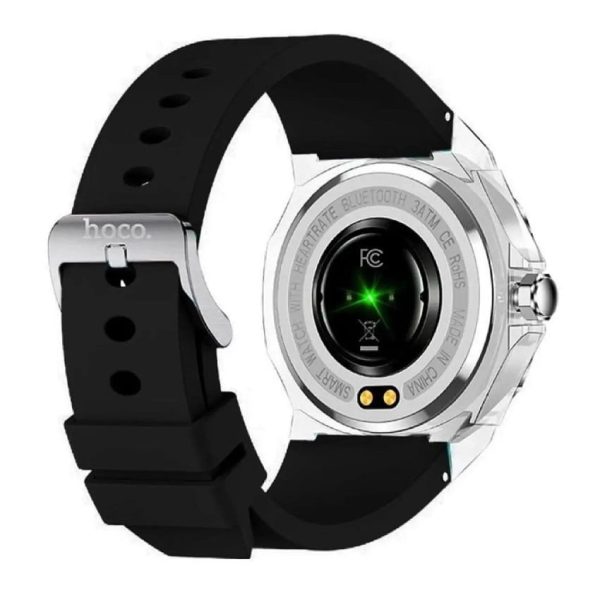 Hoco Y13 Space Black pametni sat crni
