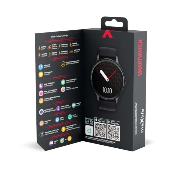 Maxlife MXSW-100 Black pametni sat crni