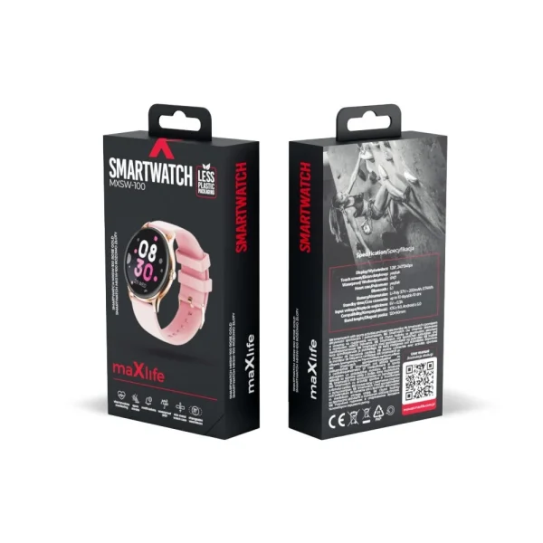 Maxlife MXSW-100 Rose Gold pametni sat