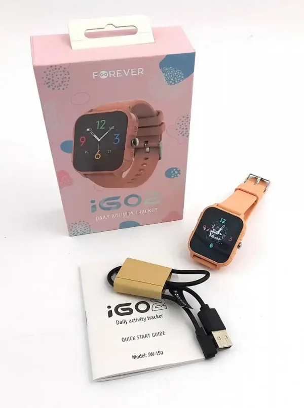 Forever IGO 2 JW-150 Orange dječiji pametni sat narandžasti