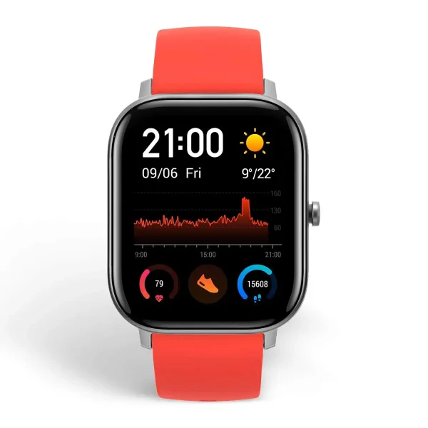 Amazfit GTS Vermilion Orange pametni sat