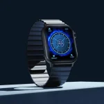 Imilab Smartwatch W02 Black and Blue pametni sat crno plavi