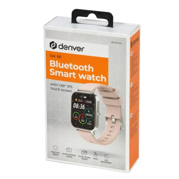 Denver Smartwatch SW-181 Rose pametni sat rozi