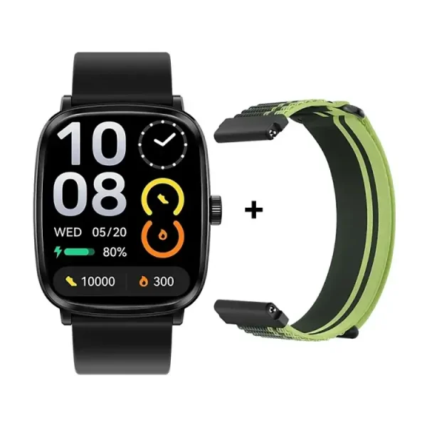 Haylou Smartwatch RS5 Black pametni sat crni