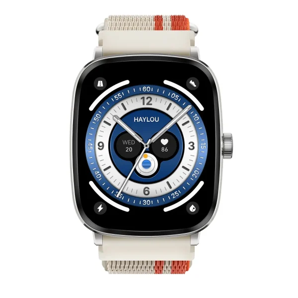 Haylou Smartwatch RS5 Silver pametni sat srebrni