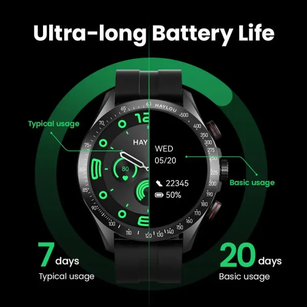 Haylou Solar PRO Green pametni sat zeleni