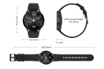 Pametni sat Colmi I28 Ultra Black crni