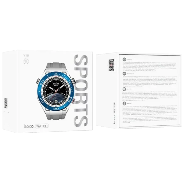 Hoco Y16 Silver pametni sat srebrni