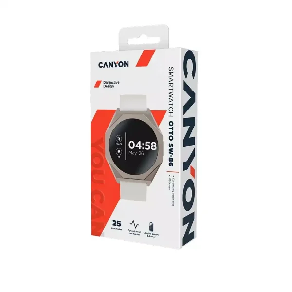 Canyon OTTO CNS-SW86 pametni sat CNS-SW86SS bijeli