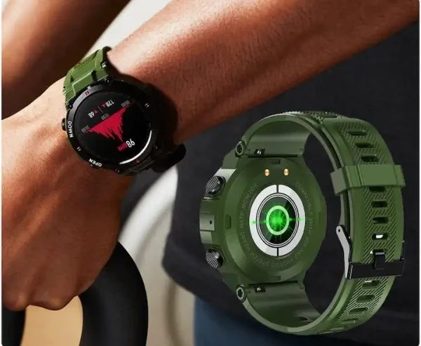 TEK G-Max Series 2 Army pametni sat zeleni
