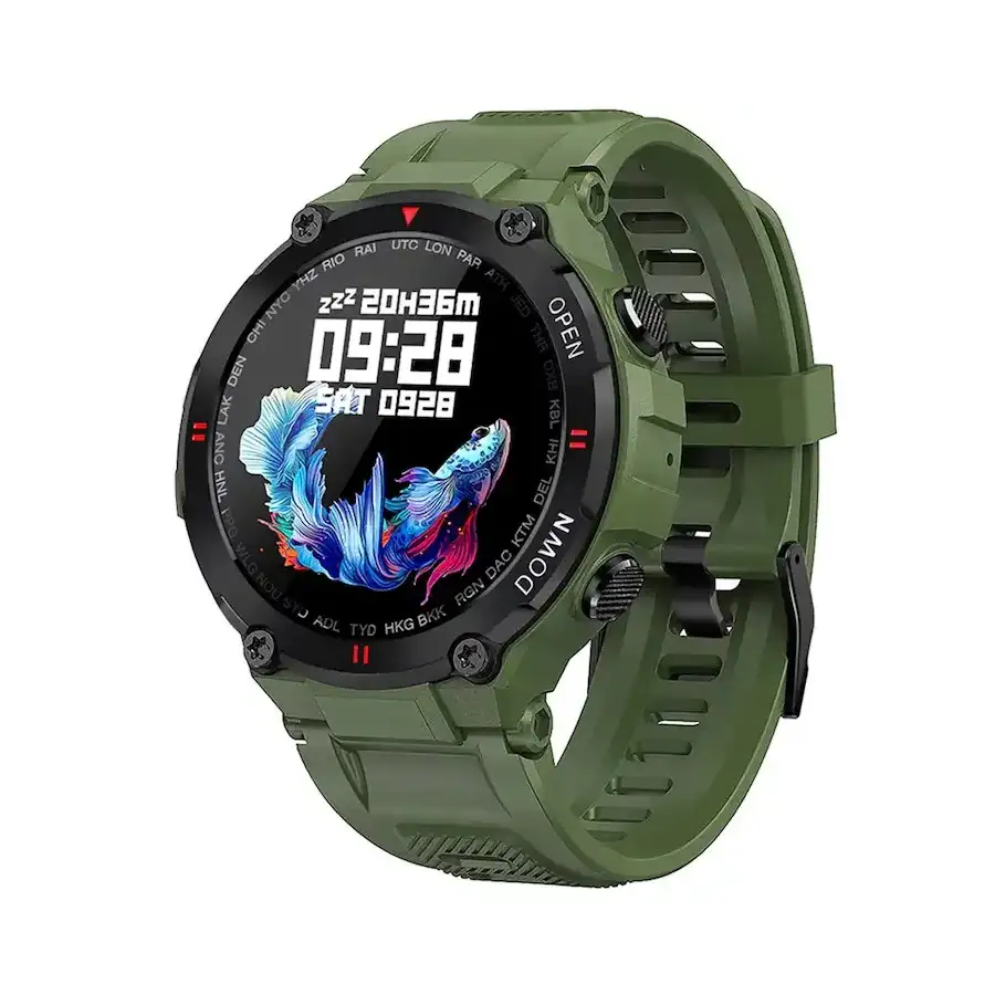 TEK G-Max Series 2 Army pametni sat zeleni