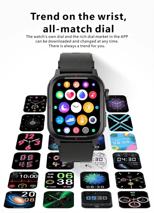 Tek Vision Class Series 1 pametni sat crni