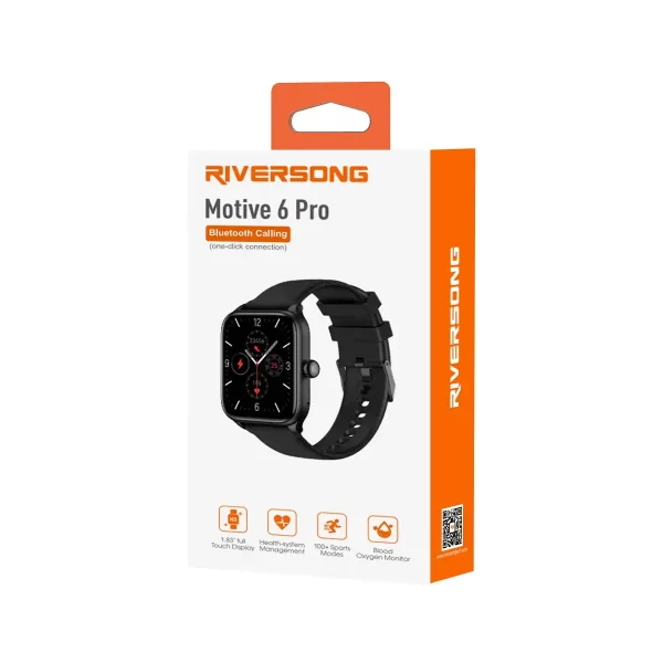 Riversong Motive 6 Pro SW62 pametni sat Space Grey