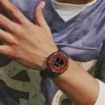 Amazfit Active Edge Lava Black pametni sat