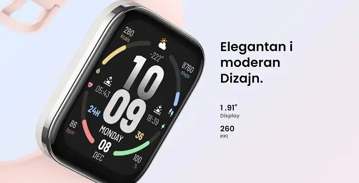 Amazfit Bip 5 Unity pametni sat moderan dizajn