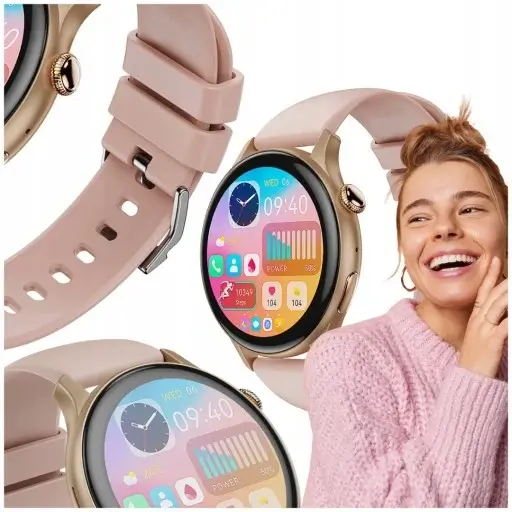 XO J6 Rose Gold pametni sat