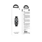 Hoco Y25 Black pametni sat crni