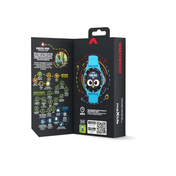 Maxlife MXSW-210 dječiji pametni sat plavi