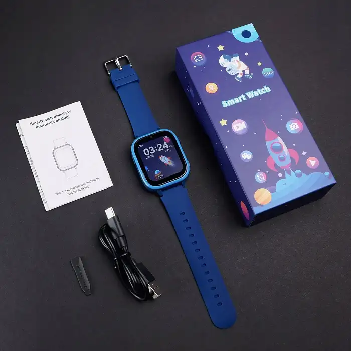 A49C dječiji pametni sat 4G plavi