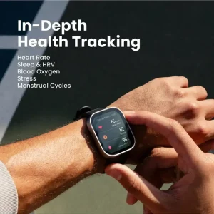 Amazfit Bip Max Silver pametni sat srebrni