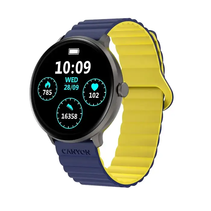 Canyon Jacky SW-69 Blue Yellow pametni sat CNS-SW69BL