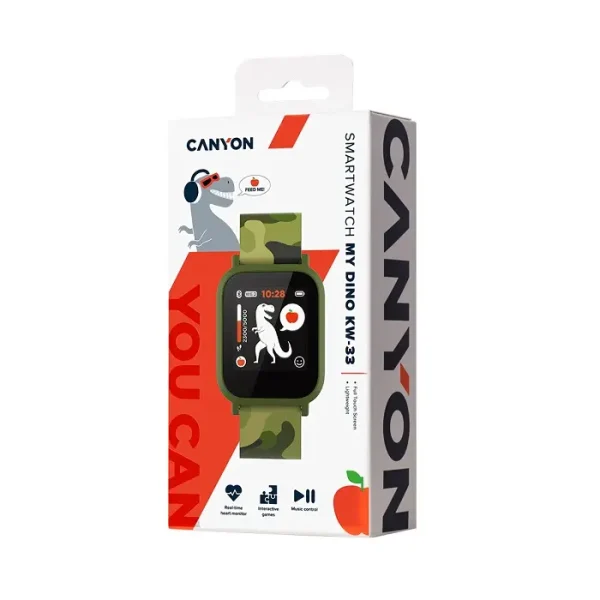 Canyon My Dino CNE-KW33 dječiji pametni sat zeleni